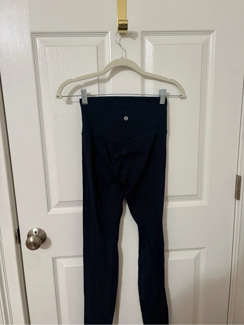 lululemon athletica Navy High-Rise Girls Leggings Worn a Couple Times EUC